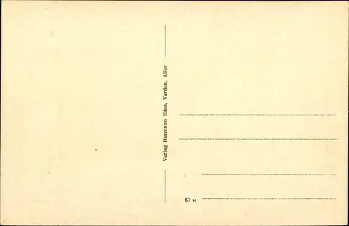 Ak Verden an der Aller, Strukturstraße