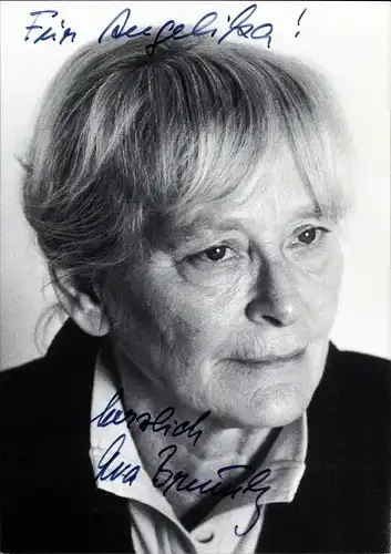 Ak Schauspielerin Eva Brumby, Portrait, Autogramm