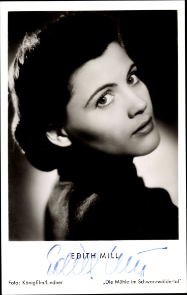 Ak Schauspielerin Edith Mill.. Ansichtskarten günstig