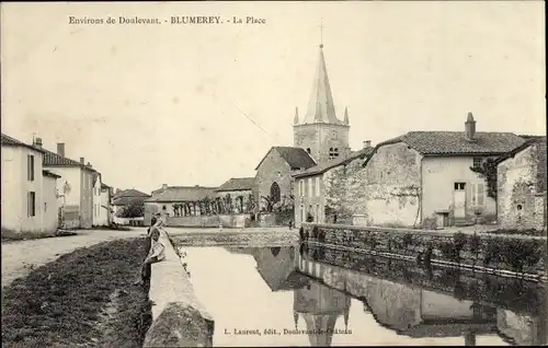 Ak Blumeray Haute-Marne, La Place