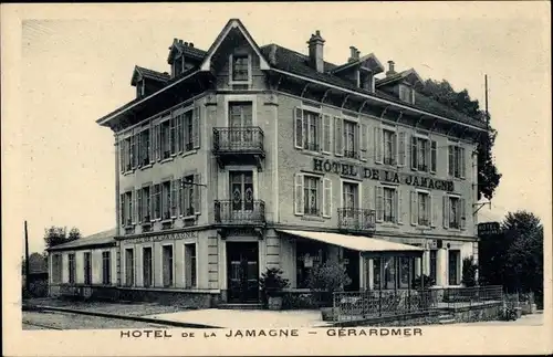 Ak Gérardmer Lothringen Vosges, Hotel de la Jamagne