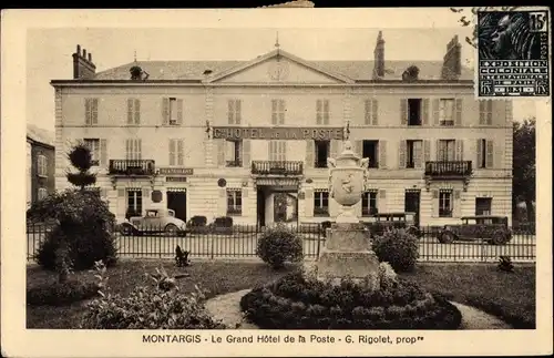 Ak Montargis Loiret, Le Grand Hotel de la Poste