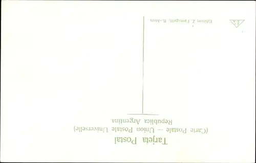 Ak Republica Argentina Argentinien, El Tigre, Flusspartie, Boote
