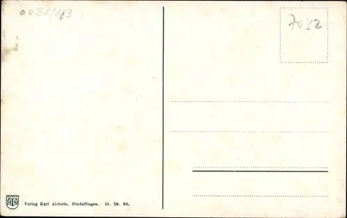 Ak Sindelfingen in Württemberg, Posthaus  und Schulhaus