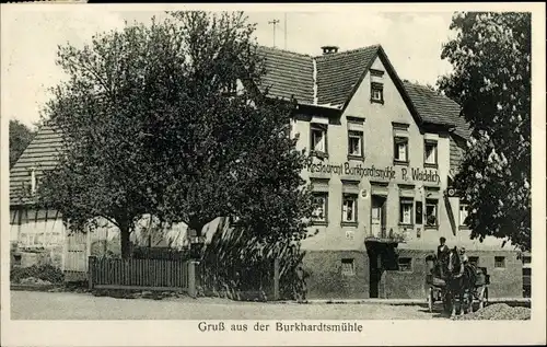 Ak Waldenbuch in Baden Württemberg, Restaurant Burkhardtsmühle