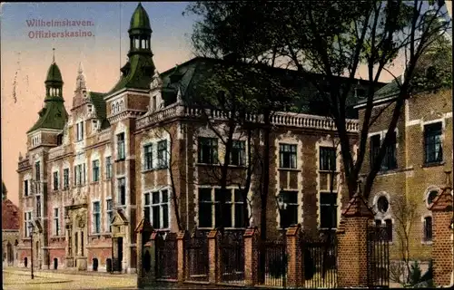 Ak Wilhelmshaven an der Nordsee, Offizierskasino
