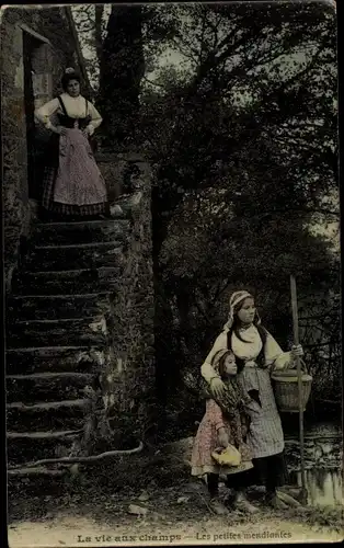 Ak La vie aux champs, Les petits mendiantes