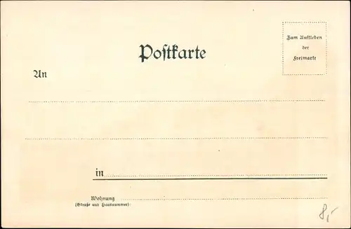 Litho Leipzig, Thomaspforte um 1790