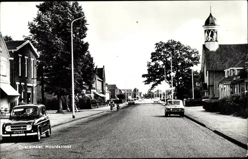 Ak Overdinkel Losser Overijssel, Hoofdstraat, Uitg. H. Veldkamp