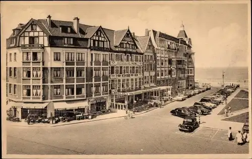 Ak Zoute Knokke Heist Heyst Knocke sur Mer Westflandern, Place Albert