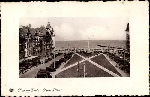 Ak Zoute Knokke Heist Heyst Knocke sur Mer Westflandern, Place Albert