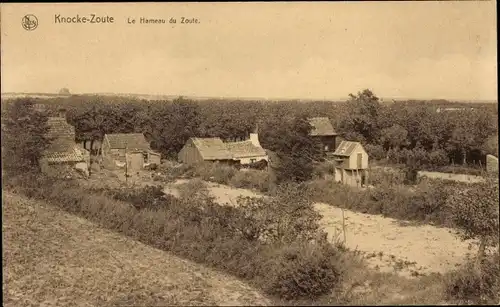 Ak Zoute Knokke Heist Heyst Knocke sur Mer Westflandern, Le Hameau du Zoute