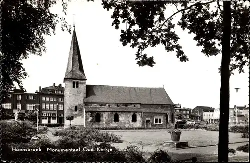 Ak Hoensbroek Heerlen Limburg Niederlande, Monumentaal Oud Kerkje