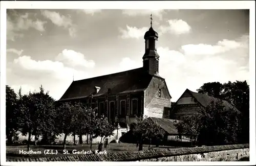 Ak Houthem Limburg Niederlande, St. Gerlach Kerk