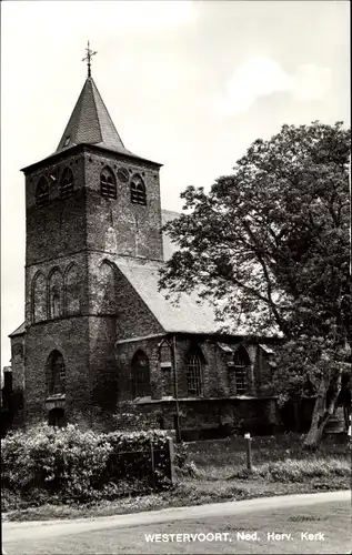 Ak Westervoort Gelderland, Ned. Herv. Kerk