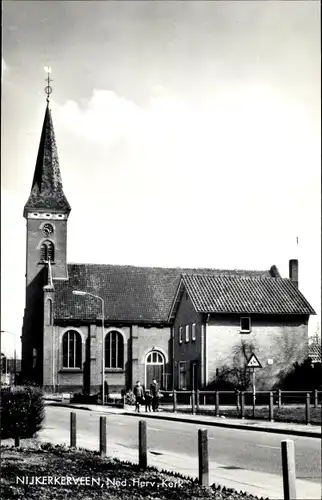 Ak Nijkerkerveen Gelderland Niederlande, Ned. Herv. Kerk