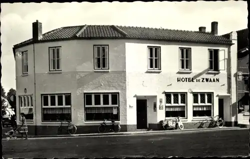 Ak Kapelle Biezelinge Zeeland Niederlande, Hotel de Zwaan