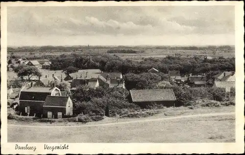 Ak Domburg Veere Zeeland Niederlande, Vergezicht