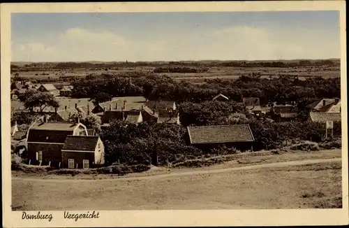 Ak Domburg Veere Zeeland Niederlande, Vergezicht