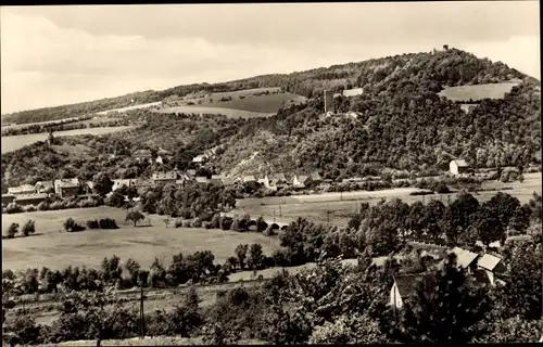 Ak Sachsenburg im Kyffhäuserkreis Thüringen, Panorama