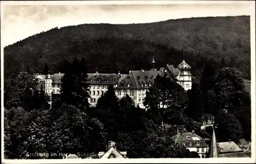 Ak Stolberg im Harz, Schloss