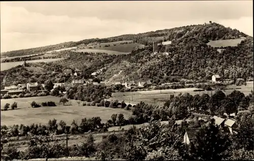 Ak Sachsenburg im Kyffhäuserkreis Thüringen, Panorama