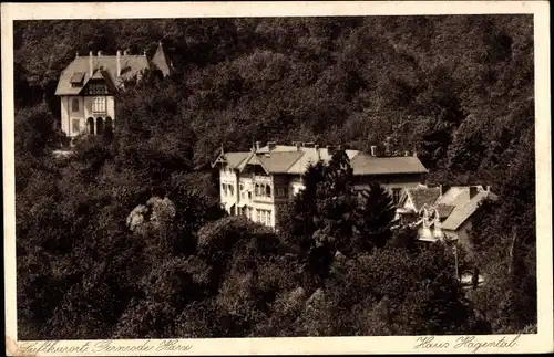 Ak Gernrode Quedlinburg im Harz, Haus Hagental