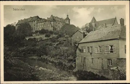 Ak Schleiden in der Eifel, Teilansicht