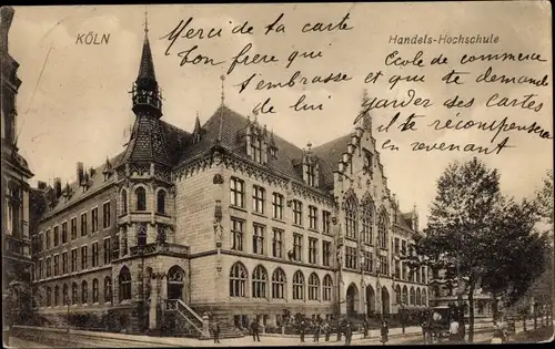 Ak Köln am Rhein, Handelshochschule
