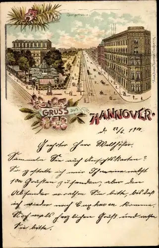 Litho Hannover in Niedersachsen, Georgstraße