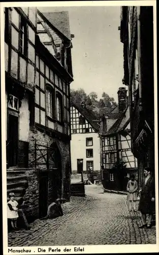 Ak Monschau Montjoie in der Eifel, Kirchstraße