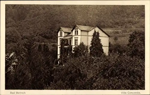 Ak Bad Bertrich an der Mosel Eifel, Villa Concordia