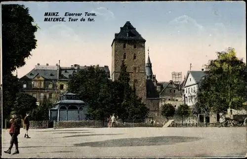 Ak Mainz am Rhein, Eiserner Turm