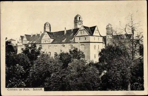 Ak Köthen in Anhalt, Schloss