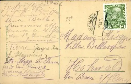 Ak Umhausen in Tirol, Panorama