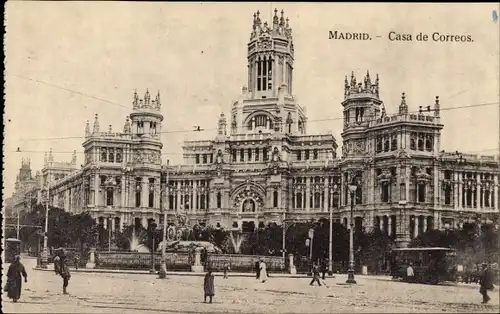 Ak Madrid Spanien, Casa de Correos