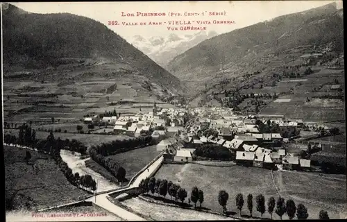 Ak Viella Val d’Aran Valle de Aran Katalonien, Vista general