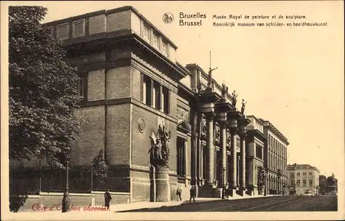 Ak Bruxelles Brüssel, Musée Royal de peinture et de sculpture