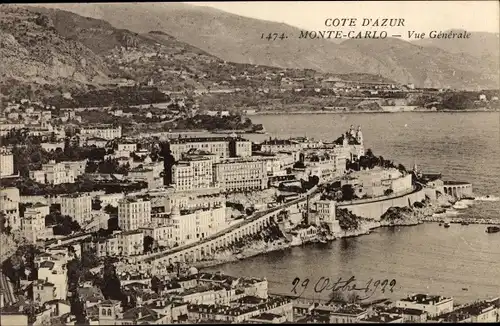 Ak Monte Carlo Monaco, Vue generale