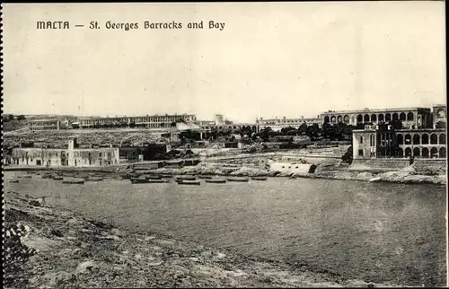Ak Malta, Saint George's Barracks and Bay