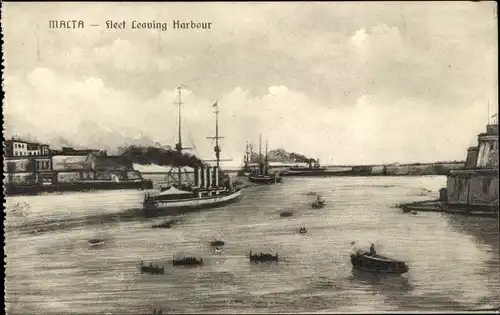 Ak Malta, Vleet Leaving Harbour, Schiffe