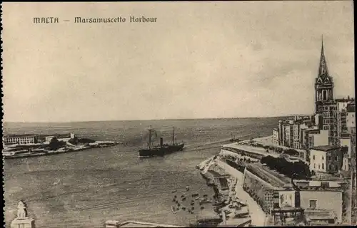 Ak Valletta Malta, Marsamuscetto Harbour, Marsamxett Harbour