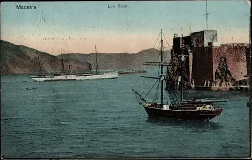 Ak Insel Madeira Portugal, Loo Rock