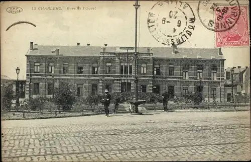 Ak Charleroi Wallonien Hennegau, Gare de l'Ouest