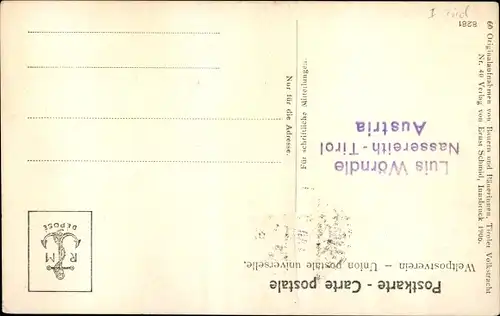 Ak Meran Merano Südtirol, Frau in Tracht, Portrait