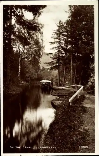 Ak Llangollen Wales, The Canal