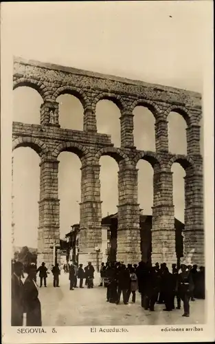 Ak Segovia Kastilien und Leon, El Acueducto