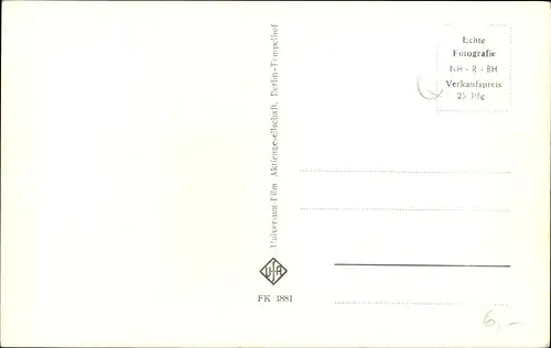 Ak Schauspieler Carlos Thompson, Portrait, Zigarre, UFA Film