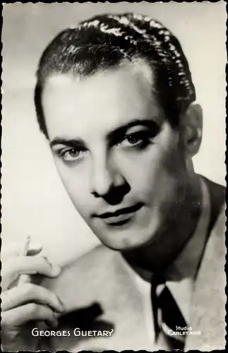 Ak Französischer Schauspieler Georges Guetary