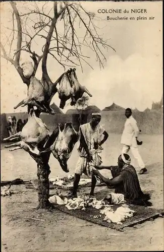 Ak Niger, Boucherie en plein air